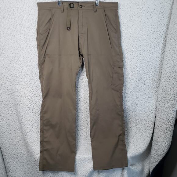 PrAna Stretch Zion Pants Men 38x30 Functional Hiking Outdoor Techwear - Picture 1 of 11